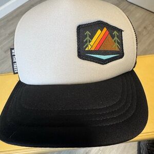 We The Trees Two-Tone Trucker Hat with Mountain Patch